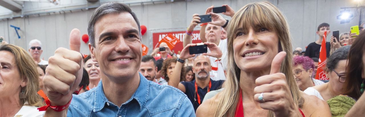 Pedro Sánchez y Begoña Gómez