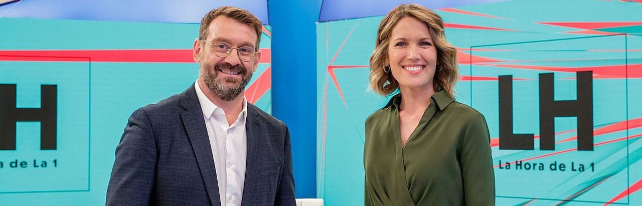 Silvia Intxaurrondo y Marc Sala