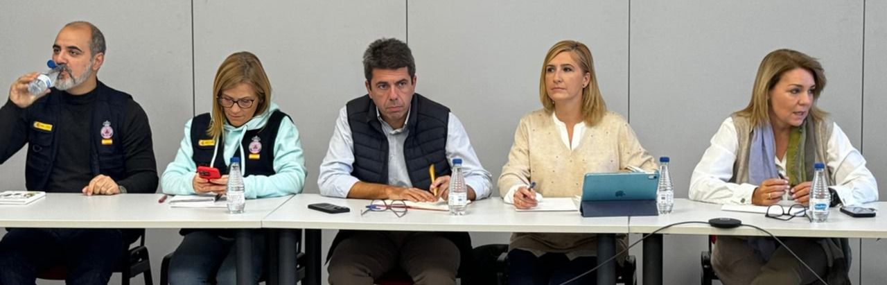 Reunión del Cecopi posterior a la tragedia