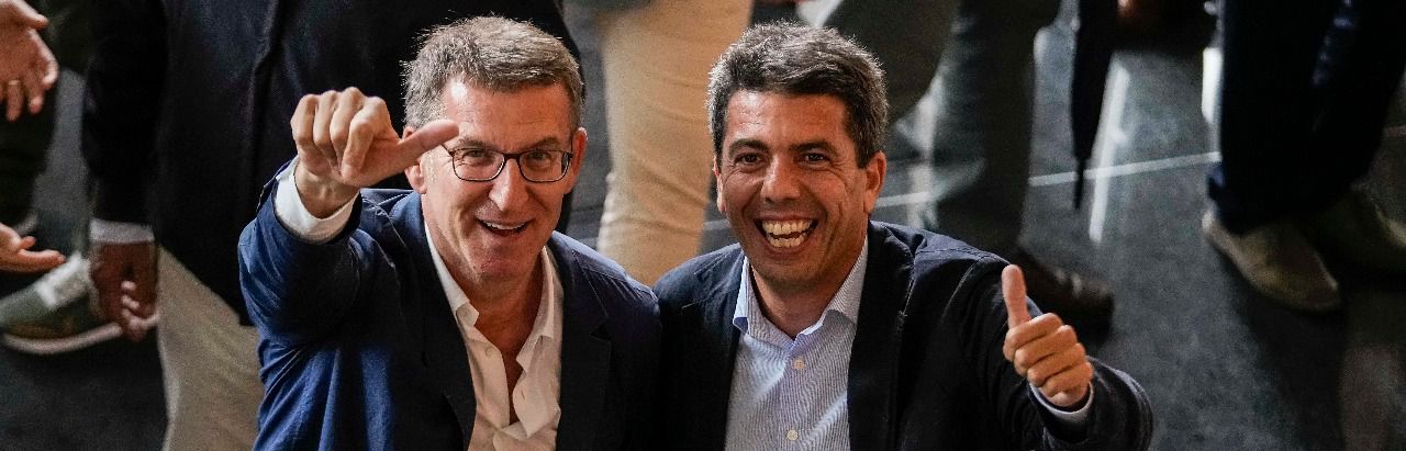 Feijóo y Mazón, en tiempos mejores para ambos