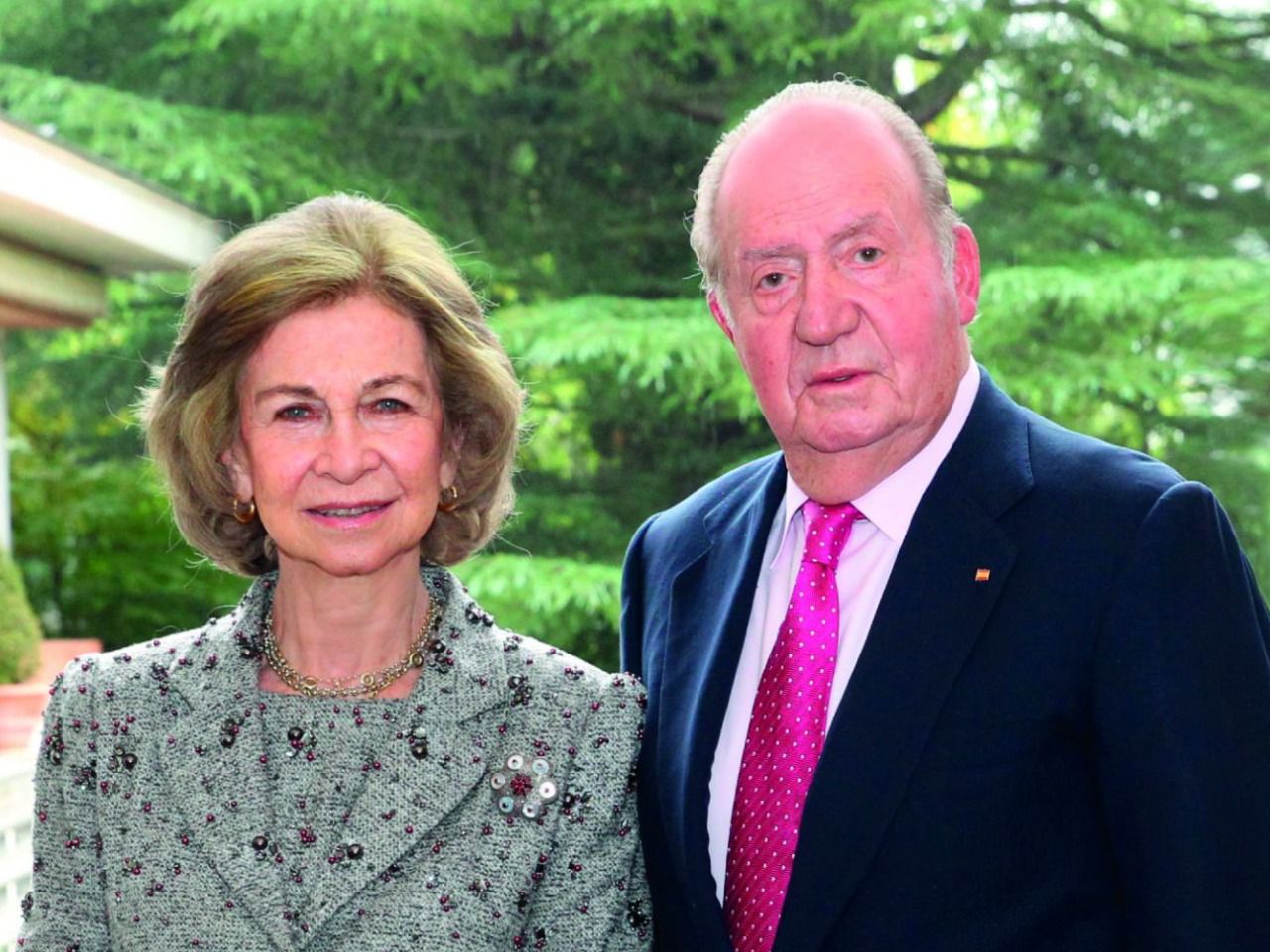 Juan Carlos con Sofía