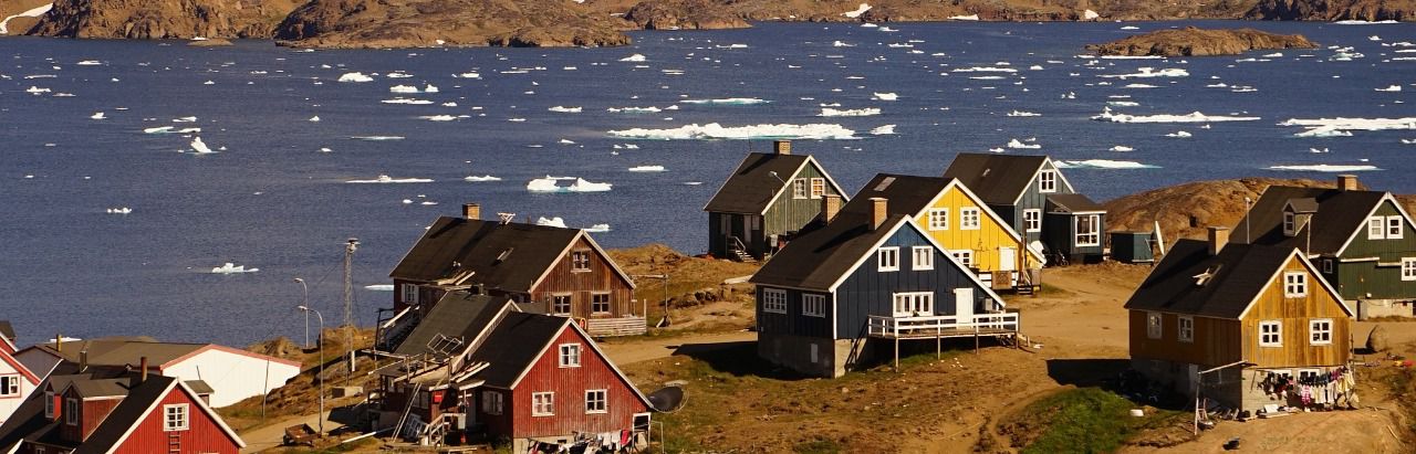 Paisaje de Groenlandia