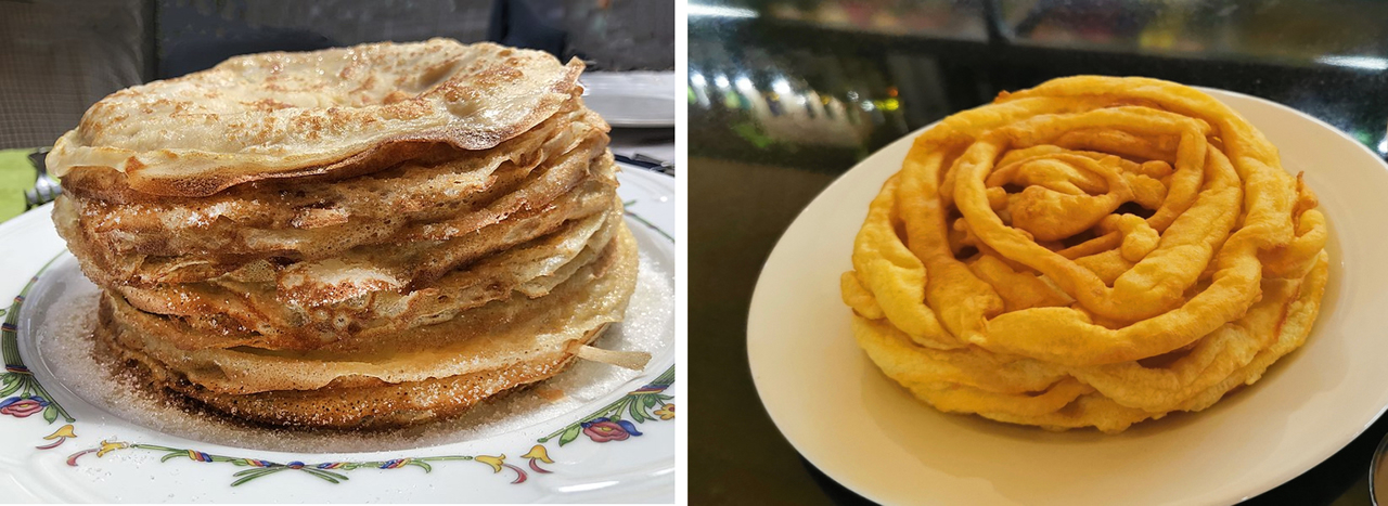 Frixuelos asturianos y frixuelos vaqueiros