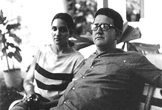 Heberto Padilla y su esposa Belkis Cuza Malé