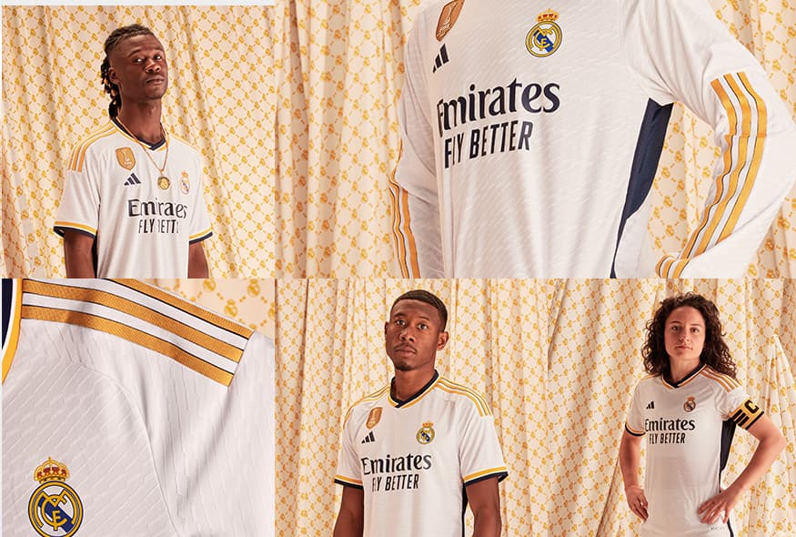 Camisetas oficiales del Real Madrid 2024 Masculino y femenino
