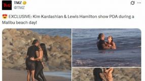 Kim Kardashian y Lewis Hamilton ya no esconden su noviazgo: pasión en Malibú