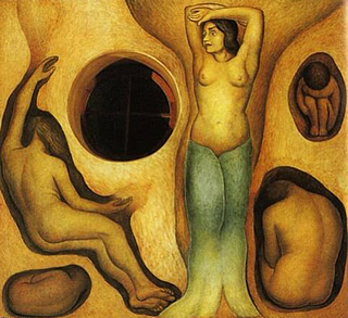 Mural 'Germinación', de Diego Rivera