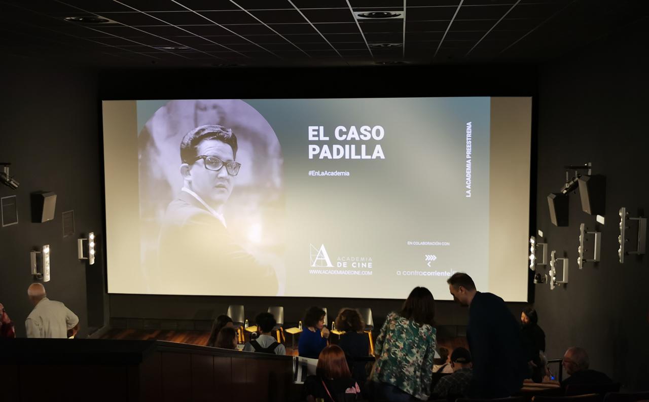 Preproyección de El caso Padilla en la Academia de Cine