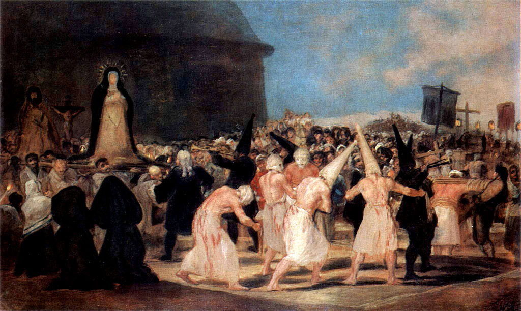 Procesión de disciplinantes, Francisco de Goya