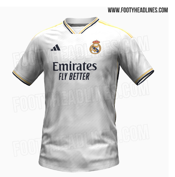 Las nuevas camisetas del Real Madrid para la próxima temporada, 2023