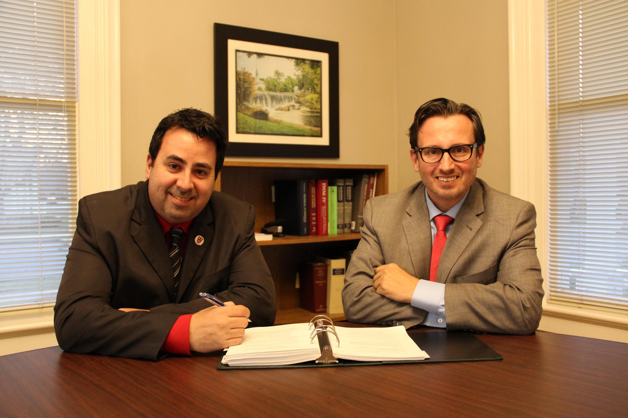 Ricardo Franco Pinto (León, España) y Charles Kurmay (Estados Unidos)