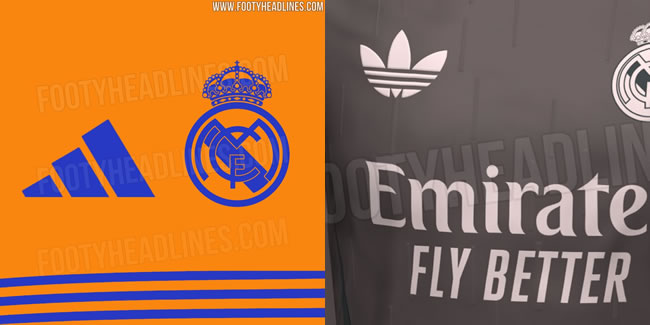 Camisetas del Real Madrid 2024-25 (Foto: Footyheadlines)