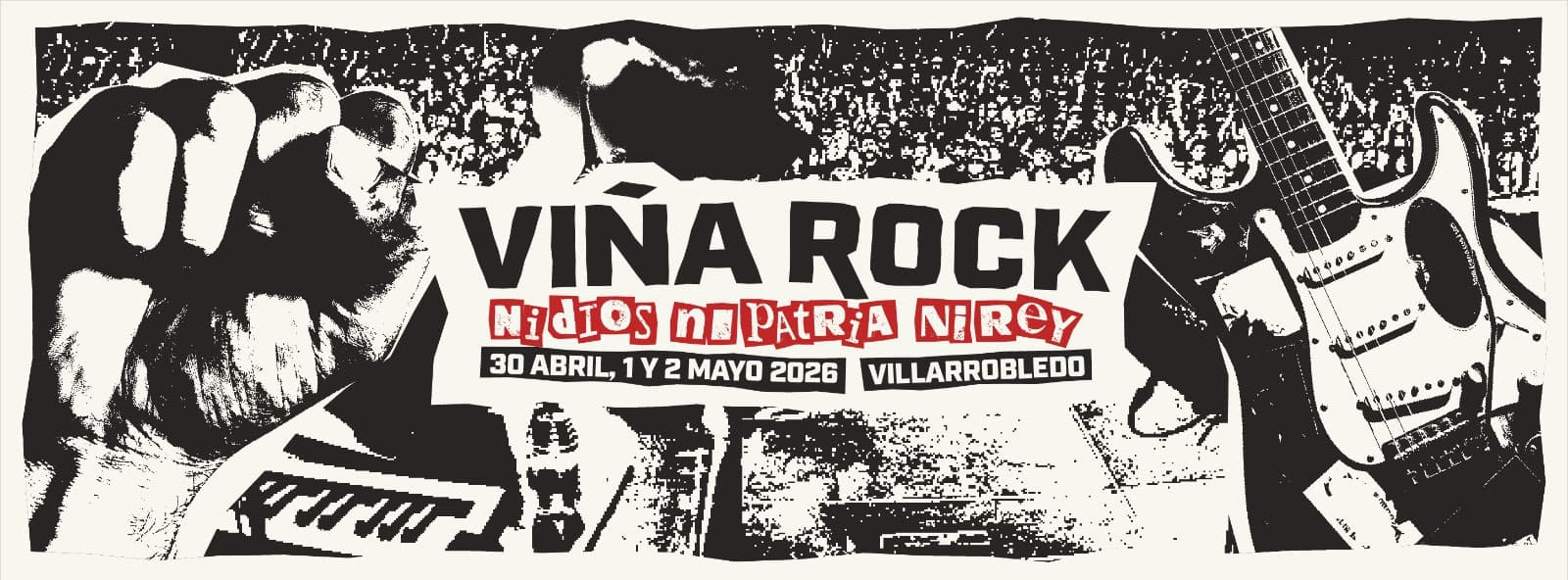 Cartel informativo del Viña Rock